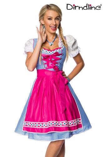 Traditionelles karodirndl - traditionelles,
