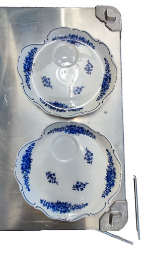 Weimarer porzellan teller - weimarer,