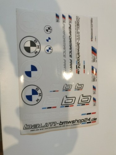 Bmw aufkleber - bmw, m