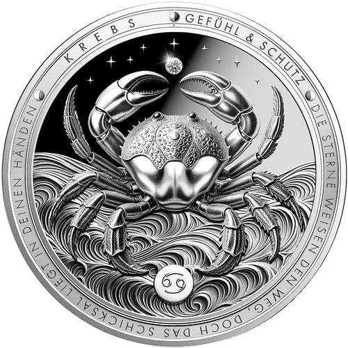 Unze silber sternzeichen - 1,