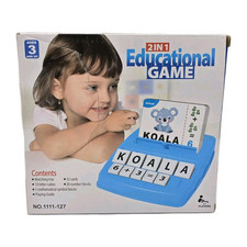 Buchstaben Lernspiel ABC Zahlen Montessori Lernen ab 4 Jahre Vorschule ENGLISCH