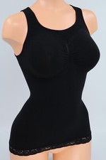 ♥Schlankstütz Mieder-Hüftkiller Top Gr. L 42/44 Schwarz  *AR  Bund* SK3,5♥