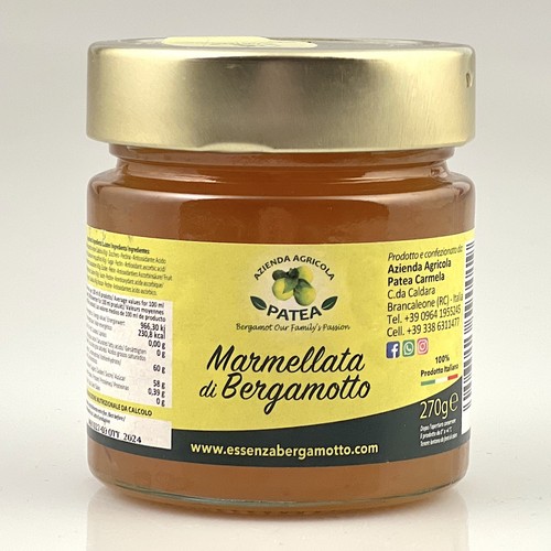 Bergamotten marmelade 270 - bergamotten,