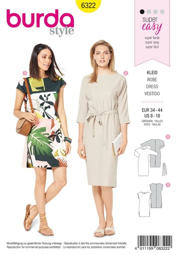 Burda easy schnittmuster - easy,