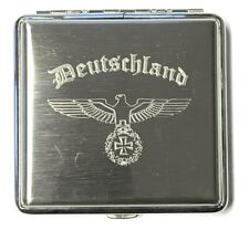 Deutschland Reichsadler Germany auf Zigaretten-Etui metall King ize 85mm 2-lagig