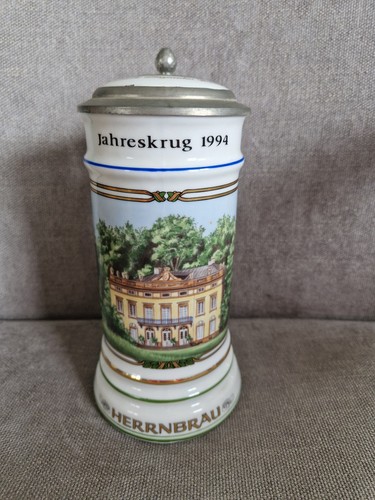 Bierkrug herrnbräu jahreskrug - bierkrug,