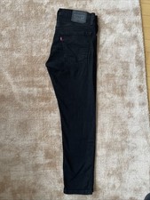Levi's 512 Herren Jeans, Gr. 33/30, Schwarz