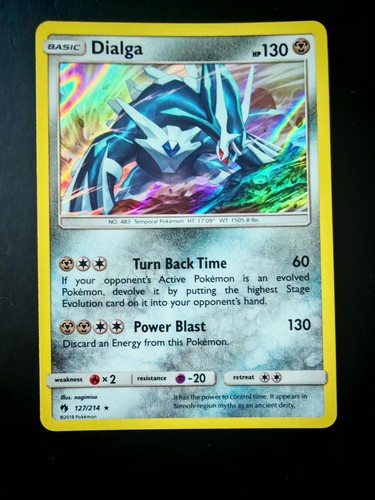 Dialga 127 214 holo rare - dialga, 127/214