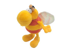 Heye Mordillo Biene Crazy Zoo Stofftier Plüsch 1995 ca. 17cm Vintage