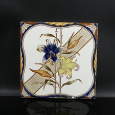 antike Keramik Fliese vor 1900