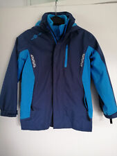 Our Planet Doppeljacke Funktionsjacke Dunkelblau Türkis Gr. 128