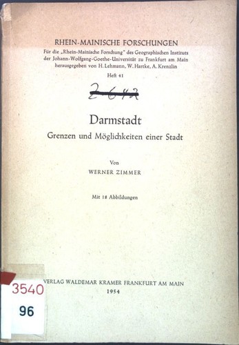 Darmstadt grenzen und - grenzen,