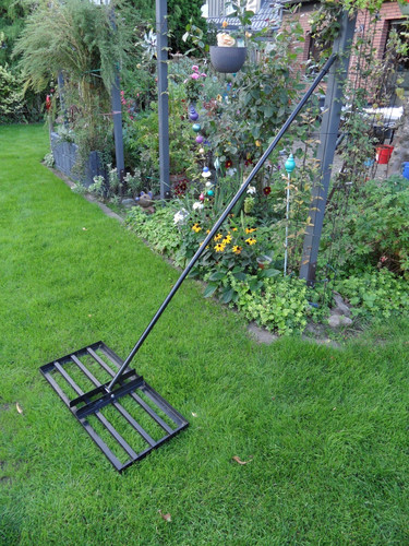 Rasenrakel mit stiel - rasenrakel, 2m-stiel