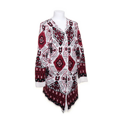 Divided strickjacke - by,