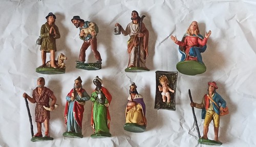 Krippen figuren weihnachten - 10,