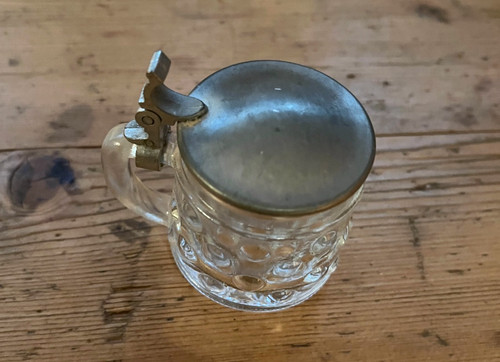 Schnapsglas mini krug klar - 1,