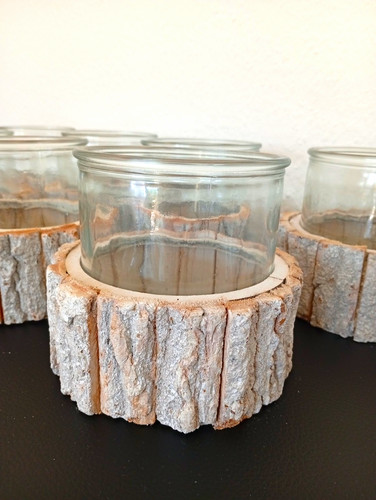 Teelichthalter set glas mit - teelichthalter-set,