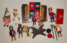 Playmobil 3659 Königspaar mit Hofstaat, Ritter, Mittelalter, Thron
