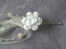Kopfschmuck kommunion blüte - kopfschmuck,
