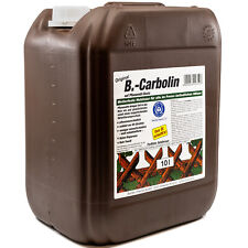 B.-Carbolin Holzlasur 10 L Zaunfarbe Holzfarbe Zaunlasur Öl Holz Lasur