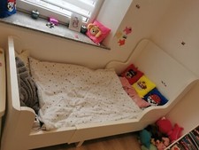 Kleinkinder Bett Ausziehbar mit Erweiterbare Matratze