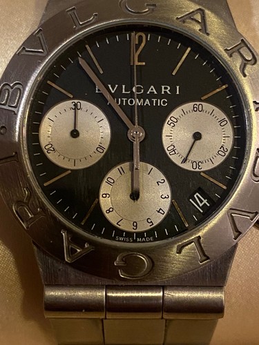 Bulgari automatic chronograph - bulgari,