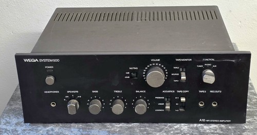 Hifi amplifier wega a10 - hifi,