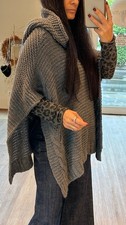 Italy Poncho Jacke Pullover