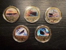 Titanic - Gedenkmünzen - Kompletter Satz