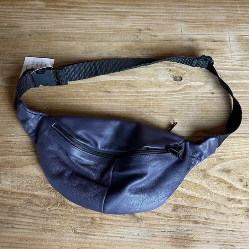Leder tasche bauchtasche lila - leder,