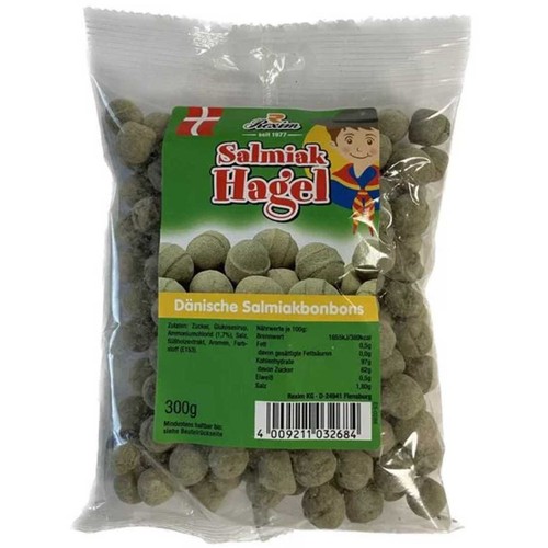 Rexim salmiak hagel 300g - salmiak, –