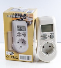 (01004) Energiemessgerät Energiekosten Wattmeter Neuwertig + OVP
