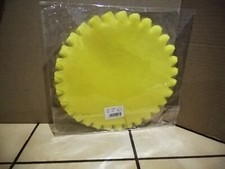 100 Mandelkreise gelb für Gastgeschenke Hochzeit Hochzeitsmandeln Tüllkreise