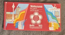 DDR 1973 Weltfestspiele MH 7/2 postfrisch