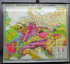 Schulwandkarte Rollbild