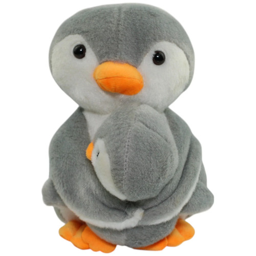 Graue pinguin mama - graue, baby