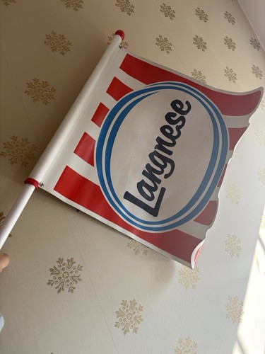Langnese werbefahne flagge - werbefahne/flagge, am
