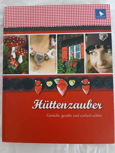 Hüttenzauber gestickt - -,