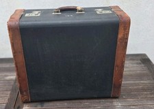 Alter Lederkoffer Oldtimer-Koffer um 1930 kleiner Reisekoffer Weekender