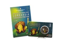 Italien 5 Euro 2022 BU Lombardia Panettone CC OVP