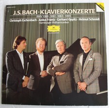 J.S.Bach Klavierkonzerte   Eschenbach - Frantz -Oppitz - Schmidt  Hamburger  LP