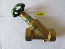 KFR Ventil DN 32 Schrägsitzventil 1¼" Freistromventil Rückflussverhinderer DVGW