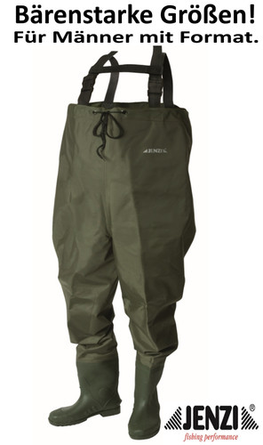 Jenzi wathose nylon - wathose, mit