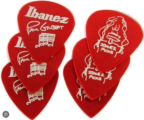 Ibanez picks paul gilbert - ibanez,