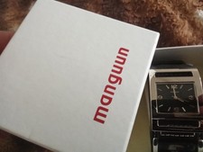 Manguun Herrenuhr Edelstahl