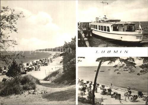 Lubmin ostseebad strandpartie - ostseebad,