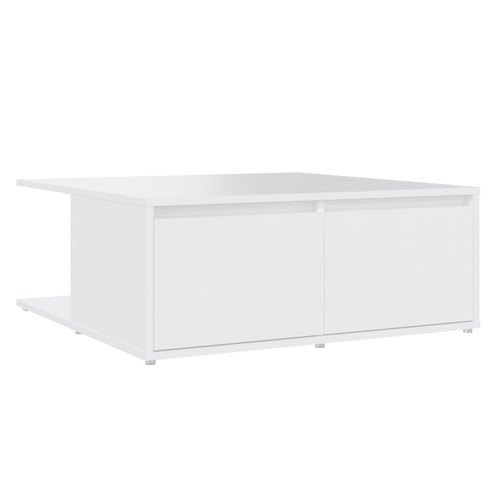 Couchtisch weiß 80x80x31 - 80x80x31, cm