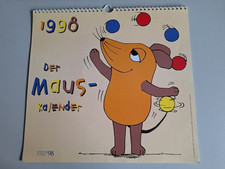 Der Maus-Kalender 1998 Stürtz Kalender 1998 Die Sendung mit der Maus WDR Elefant
