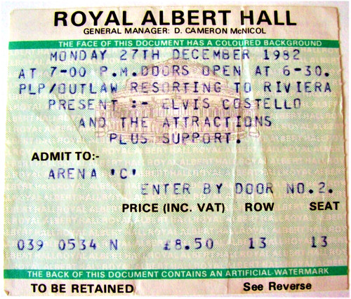 Elvis costello rare concert - elvis,
