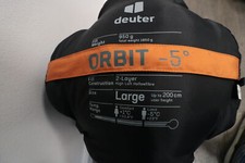 Schlafsack Deuter orbit -5 Large 220x80cm Extreme -23 1650g Sehr guter Zustand